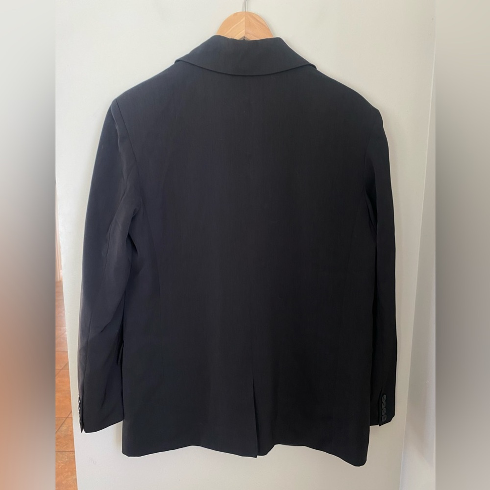 DISSH Oversized Harley Boyfriend Blazer Size 6 Black Office Minimalist Classic - Picture 6 of 14
